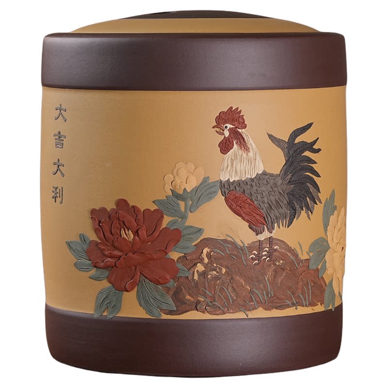 10~45饼罐做工优质紫砂
