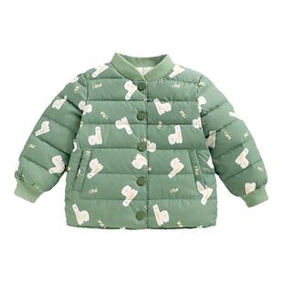 2025新款儿童羽绒服内胆轻薄款男童女童保暖冬装外套宝宝短款上衣