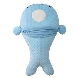 大蓝鲸鱼新生婴儿排气枕防窒息惊跳安抚宝宝胀气肠绞痛枕趴睡神器