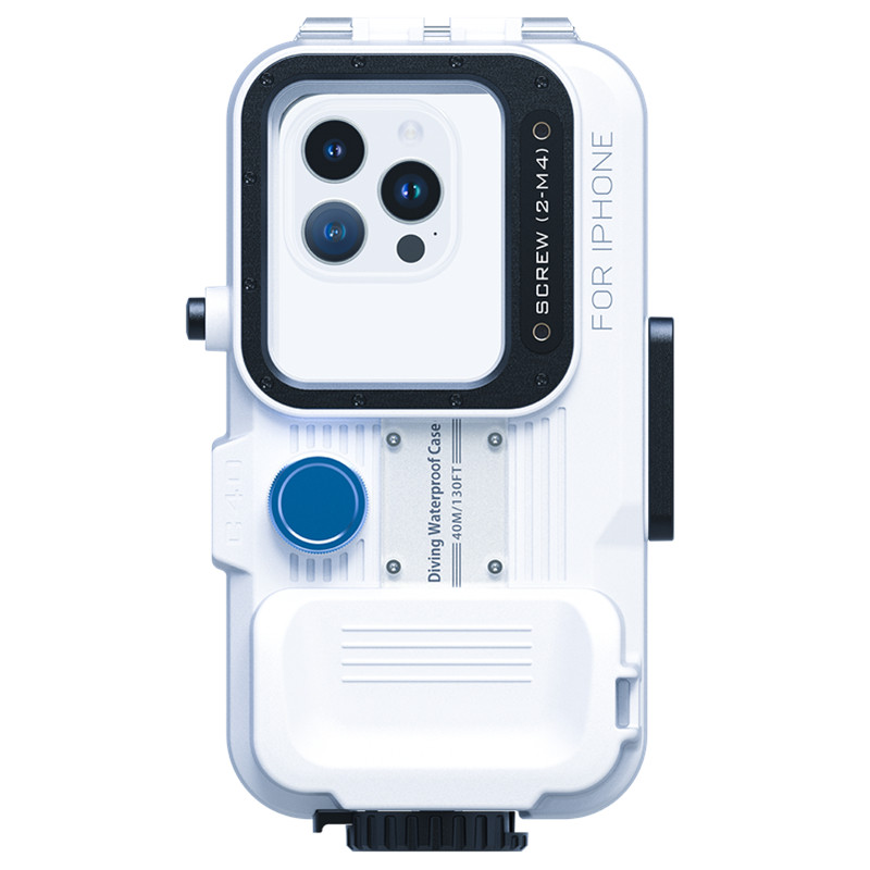 适用苹果16ProMax潜水手机壳iPhone12/13Pro/14Pro/15Pro水下高清拍照录像17防水保护套防爆抗压深潜游泳袋