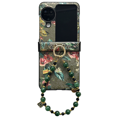 适用oppofindn3/2flip花朵手机壳