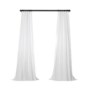 纱帘透光不透人窗纱客厅阳台窗帘挂钩式湖蓝免打孔安装隔断半遮光