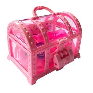 儿童发饰百宝箱玩具女孩首饰盒带锁幼儿园小礼物公主生日礼物圣诞