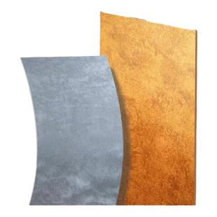 软石艺术鎏金板陨石板铁锈铜锈砂岩板软质瓷砖门头背景墙装饰板材