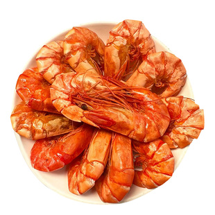 特大烤虾干即食九节虾炭烤干货海鲜批发旗舰店孕妇健康解馋小零食