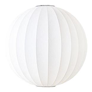 Lynn's立意 日式蚕丝吊灯 卧室书房和风布艺中古侘寂风民宿圆球灯