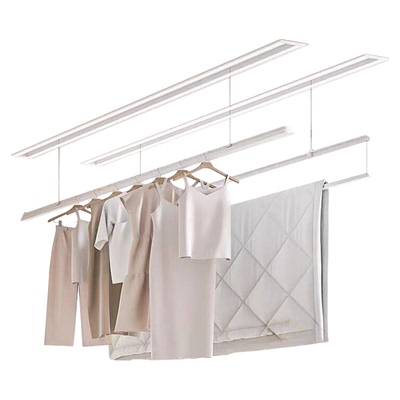 政府补贴家用电动晾衣架暗隐藏嵌入式阳台遥控升降晾衣杆机晒衣架