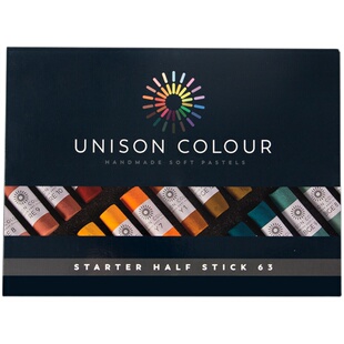 进口英国尤尼逊色粉笔UNISON整支粉彩画棒软性色粉条单支BJD娃妆