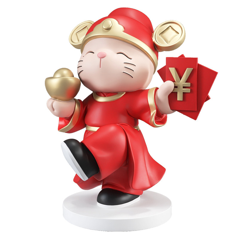 招财猫摆件开业礼物内置蓝牙音响
