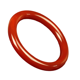 天然正品玉镯子巴西红玛瑙手镯女款圆条细条少女红色旺夫真玉手镯