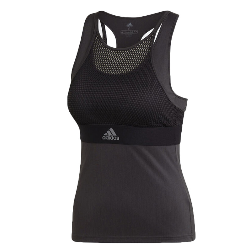 Adidas阿迪达斯网球服女子2025夏季美网运动速干背心短裙HZ4306