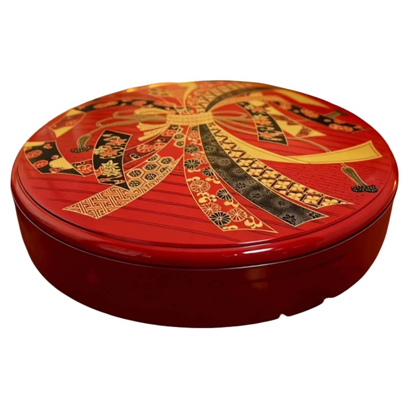 日本进口漆器糖果盒干果盘
