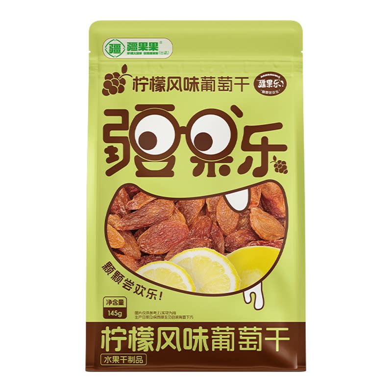 疆果乐柠檬风味葡萄干145g