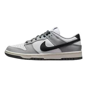 向往体育 Nike/耐克Dunk Low女子烟灰低帮复古休闲板鞋DD1503-117