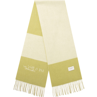 siggi “Life is pain”羊毛围巾女冬季韩系原创字母围脖生日礼物