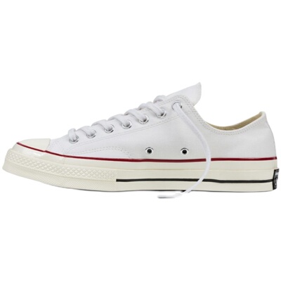 匡威1970s白色高低帮帆布鞋