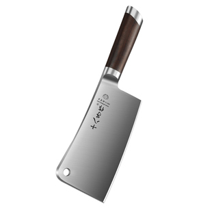 十八子作家用砍骨头专用砍刀不锈钢剁肉剁骨大刀锋利斩骨刀屠夫