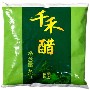 千禾袋装醋商用400ml*10袋整箱酿造醋餐饮用调味醋酸辣粉醋