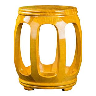 金丝楠木鼓凳方凳靠背椅矮凳大小叶桢楠椅子中式实木原木家具定制