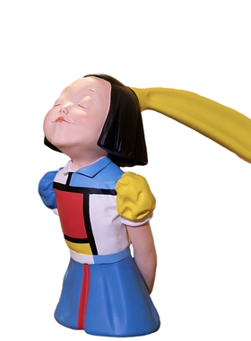 看到了幸福蒙德里安限量雕塑摆件