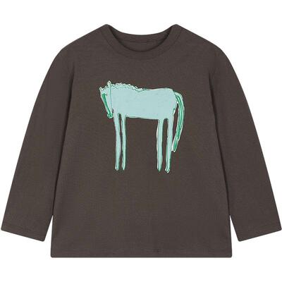 江南布衣童装长袖T恤H型宽松