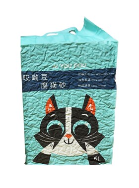哎呦豆腐猫砂除臭无尘6L4.8斤