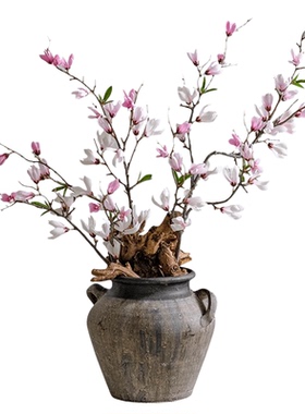 掬涵玉兰花仿真花假花客厅餐桌