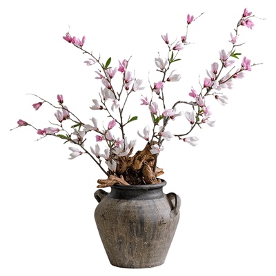 掬涵玉兰花仿真花假花客厅餐桌