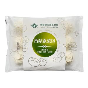 佛山金城食品香菇素菜包480g