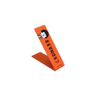 开枪小狗新款网红可爱隐形卡通懒人粘贴折叠支架手机背贴金属桌面创意手机支架