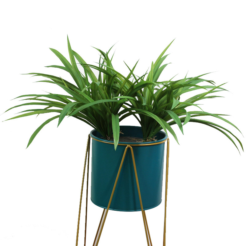 仿真兰草塑料吊兰叶吊兰垂吊植物手感蕙兰叶假草高档仿生兰花草