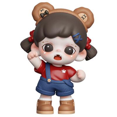 【tnt】Zoraa加油熊崽大娃手办潮玩盲盒潮流玩具送礼推荐