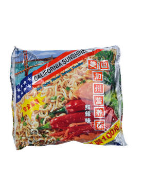 泡面美国整箱方便面加州牛肉面