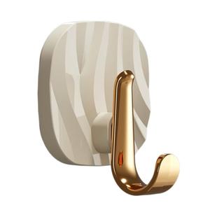 轻奢卫生间毛巾挂钩免打孔无痕强力承重黏胶墙壁门后厨房粘钩