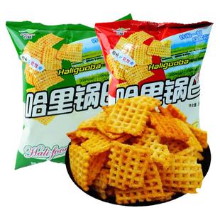 飞毯哈里锅巴90g陕西特产麻辣孜然怀旧办公室解馋吃货休闲小零食
