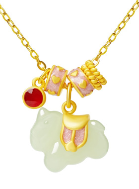 宫里上新本命年生肖马项链