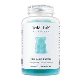 Unichi养发小熊软糖澳洲进口teddilab生物素维生素护发官方旗舰店