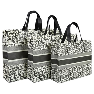 服装店无纺布手提袋子定制logo衣服店手拎袋购物袋礼品袋高档定制