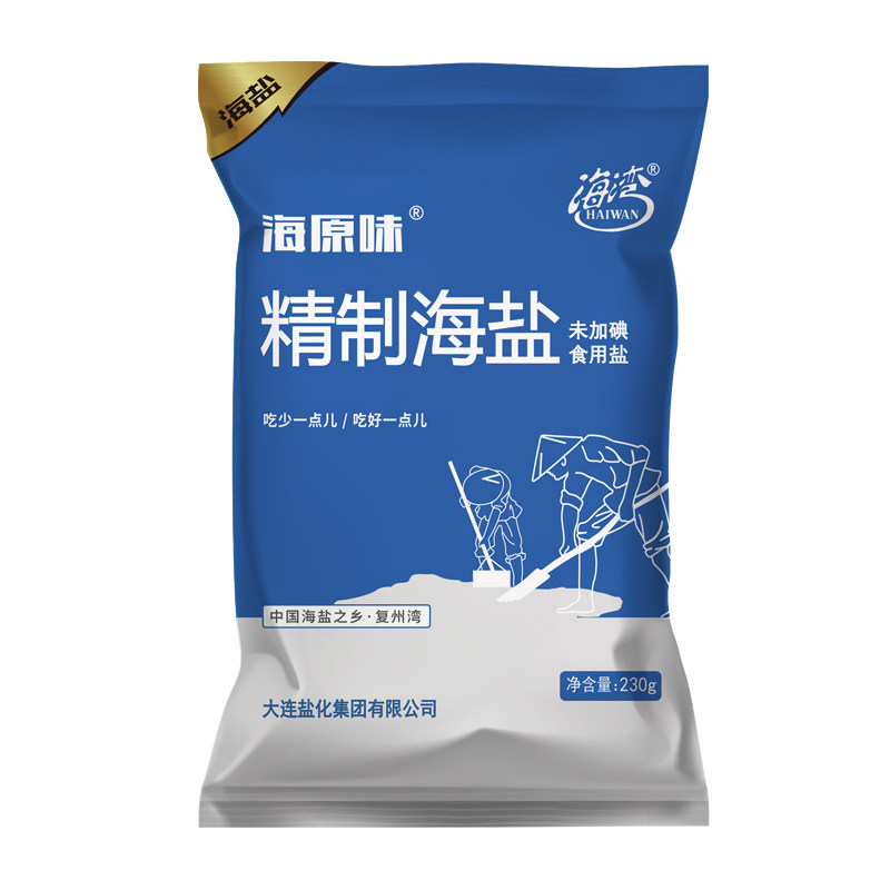 海湾牌未加碘精制海盐