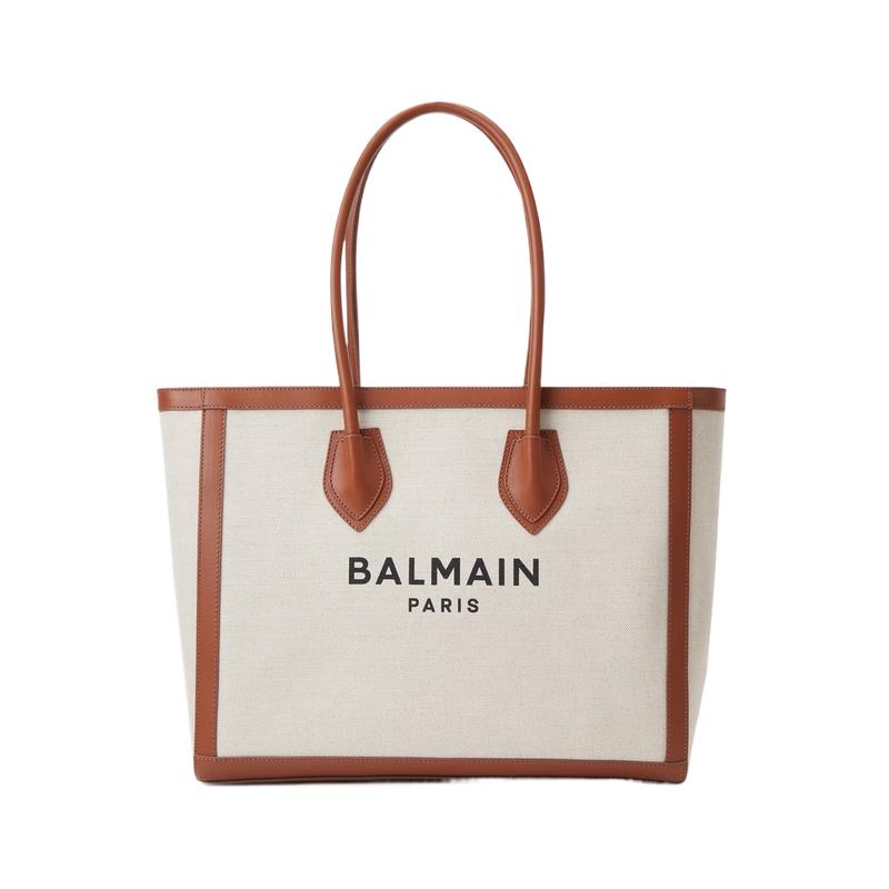 【新品直降】BALMAIN 经典款女士大号托特包