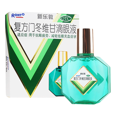 【曼秀雷敦】复方门冬维甘滴眼液13ml*1瓶/盒