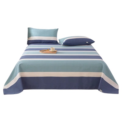 上海老粗布床单单件纯棉100全棉加厚单独老式国民老牌加厚防滑