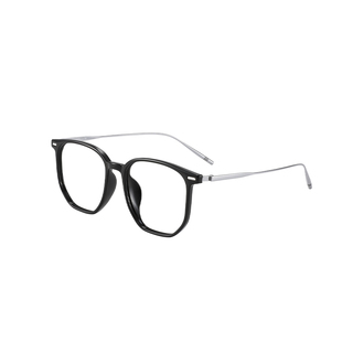 时尚黑框可配近视度数眼镜片高级感黑框大脸显瘦防蓝光护目眼镜架