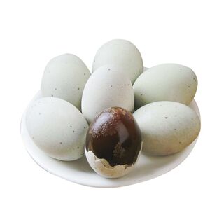 九只鸭松花皮蛋50-60g*20枚无铅溏沙糖流心大鸭蛋产级整箱变蛋