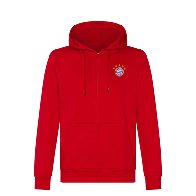 进口拜仁外套卫衣女士少年有机棉连帽夹克衫官方正品34600品德居