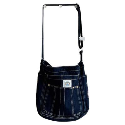 喜凡你斜挎包刺绣大欧美牛仔包