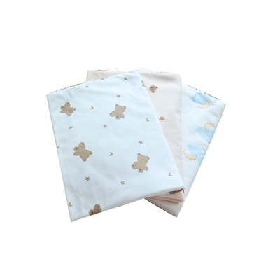 新生儿A类纯棉针织双层加大