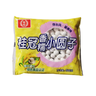 桂冠香糯小圆子500g酒酿小汤圆