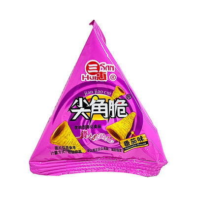 三惠尖角脆零食批发爆款2026新款