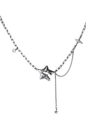 原创星缘项链女轻奢小众设计高级感颈链潮时尚甜酷个性锁骨链